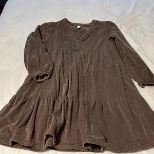Pilcro Chocolate Brown Dress